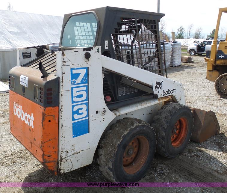 image for item K4290 1991 Bobcat 753 skid steer