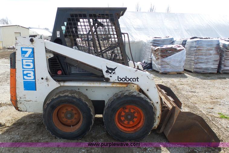 image for item K4290 1991 Bobcat 753 skid steer