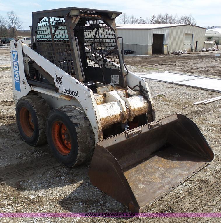 image for item K4290 1991 Bobcat 753 skid steer
