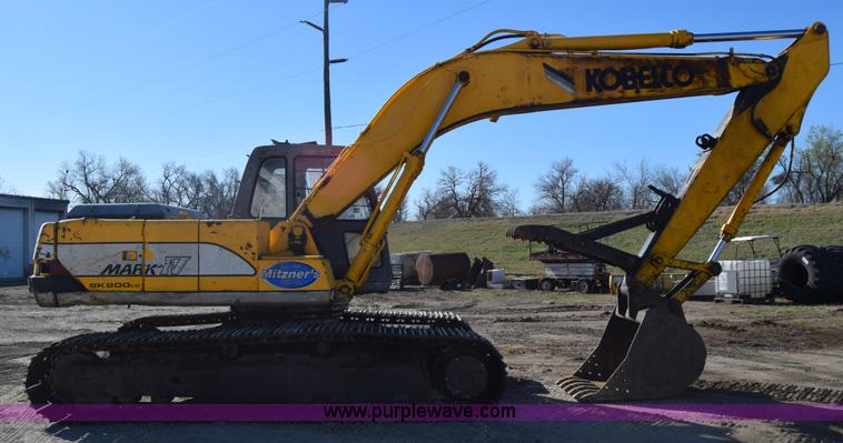 image for item K4296 Kobelco SK200 LC excavator