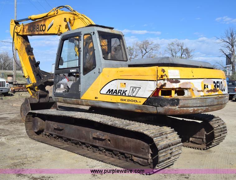 image for item K4296 Kobelco SK200 LC excavator