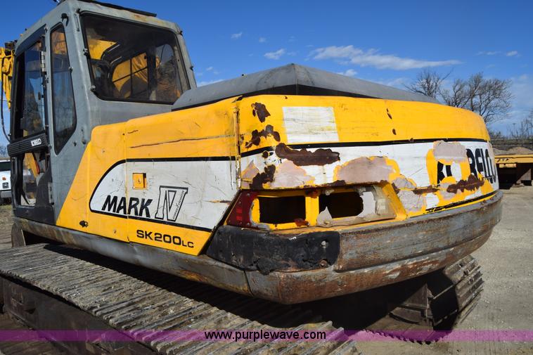 image for item K4296 Kobelco SK200 LC excavator