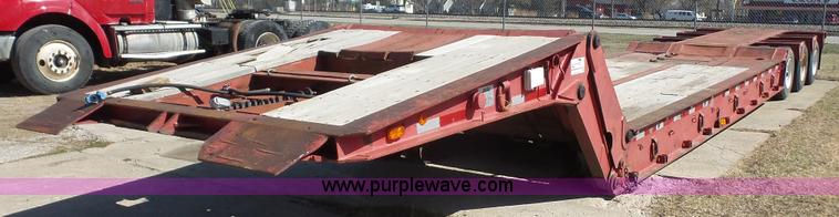 image for item K5098 1978 Load King 353DFD equipment trailer