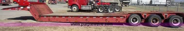 image for item K5098 1978 Load King 353DFD equipment trailer