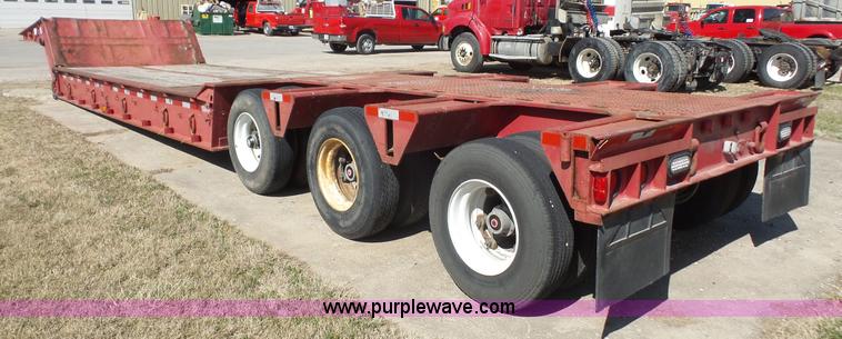 image for item K5098 1978 Load King 353DFD equipment trailer