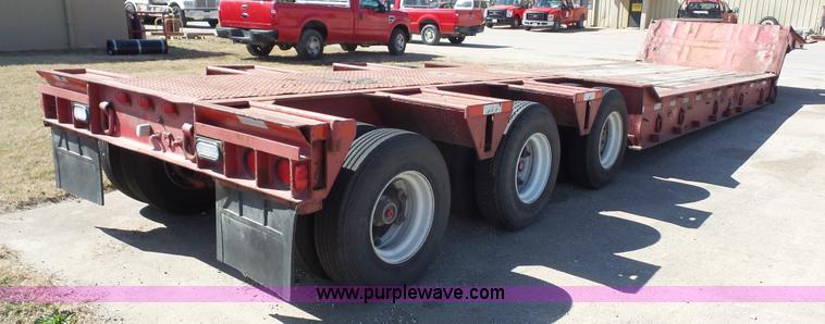 image for item K5098 1978 Load King 353DFD equipment trailer