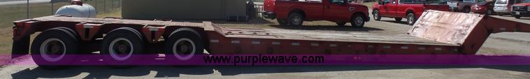 image for item K5098 1978 Load King 353DFD equipment trailer