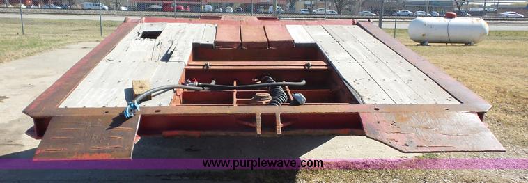 image for item K5098 1978 Load King 353DFD equipment trailer