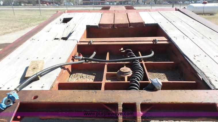 image for item K5098 1978 Load King 353DFD equipment trailer