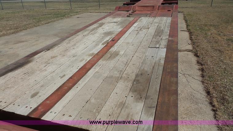 image for item K5098 1978 Load King 353DFD equipment trailer