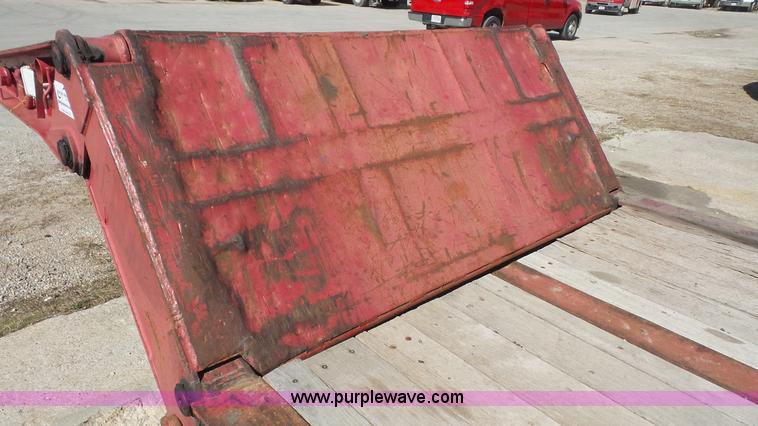 image for item K5098 1978 Load King 353DFD equipment trailer