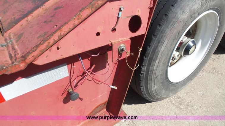 image for item K5098 1978 Load King 353DFD equipment trailer