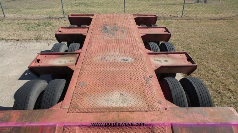 image for item K5098 1978 Load King 353DFD equipment trailer