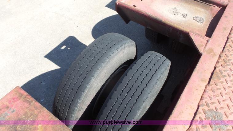 image for item K5098 1978 Load King 353DFD equipment trailer