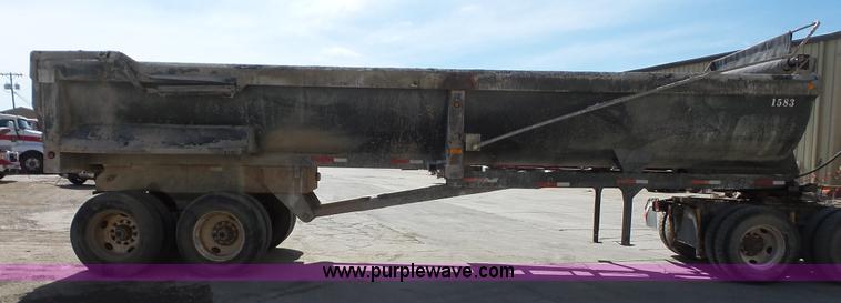 image for item K5106 2001 CPS end dump trailer