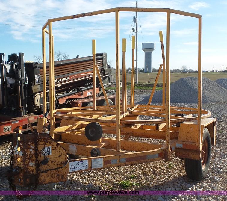 image for item K5114 1996 Kiefer poly pipe trailer