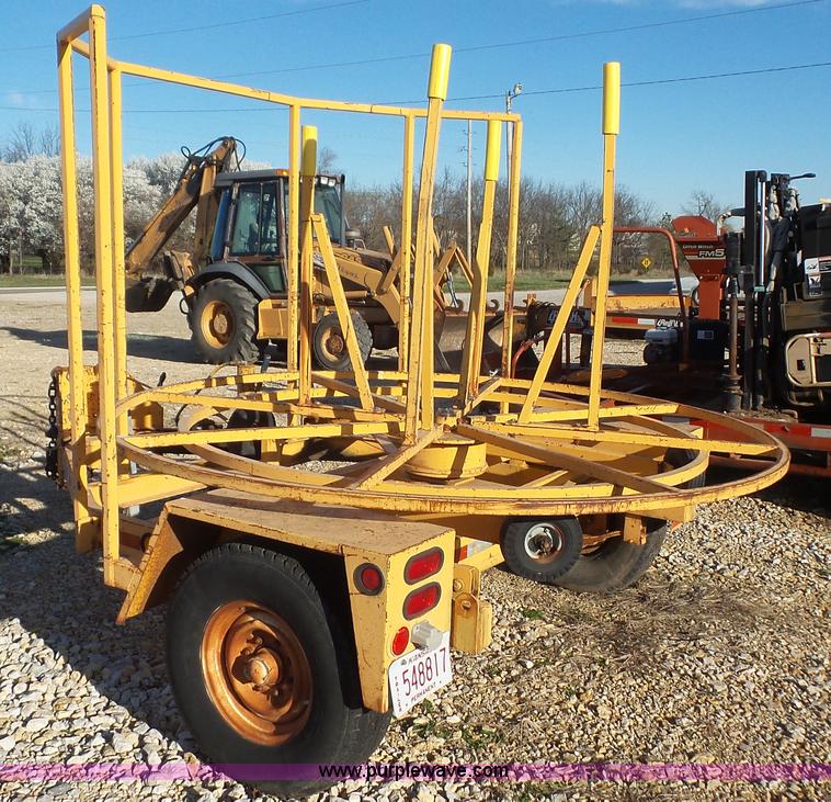1996 Kiefer poly pipe trailer in Basehor, KS Item K5114 sold Purple