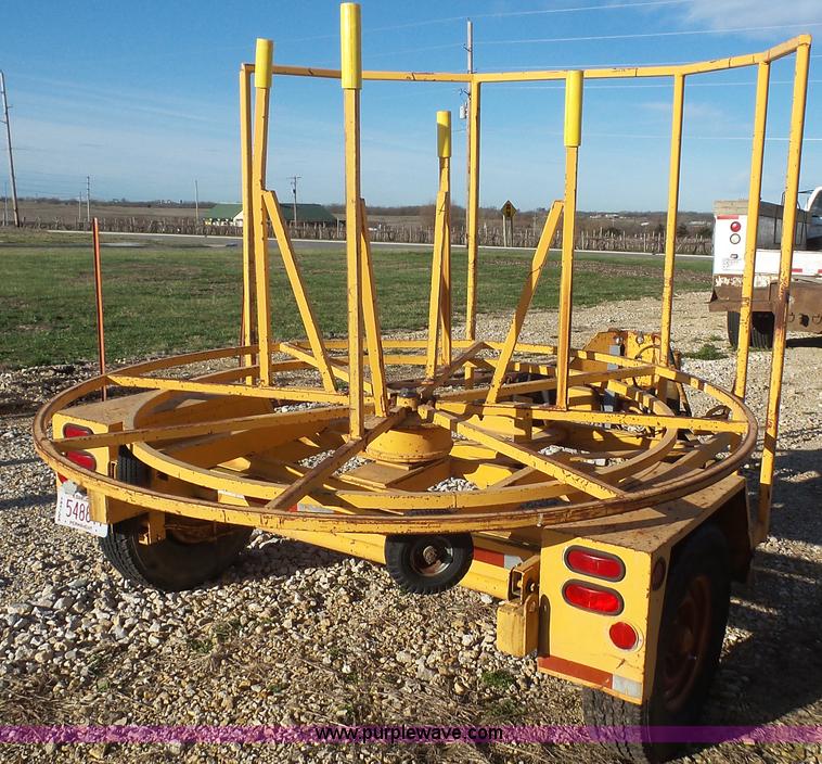 1996 Kiefer poly pipe trailer in Basehor, KS Item K5114 sold Purple
