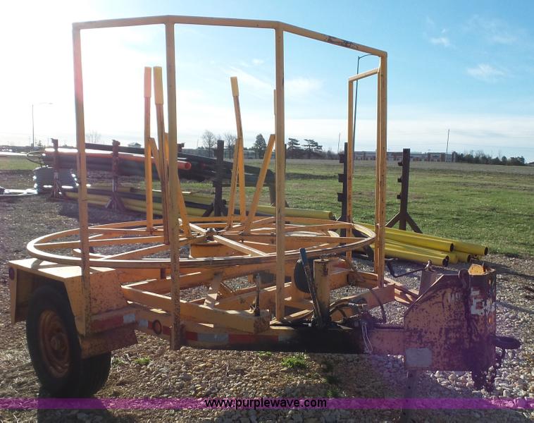 image for item K5114 1996 Kiefer poly pipe trailer