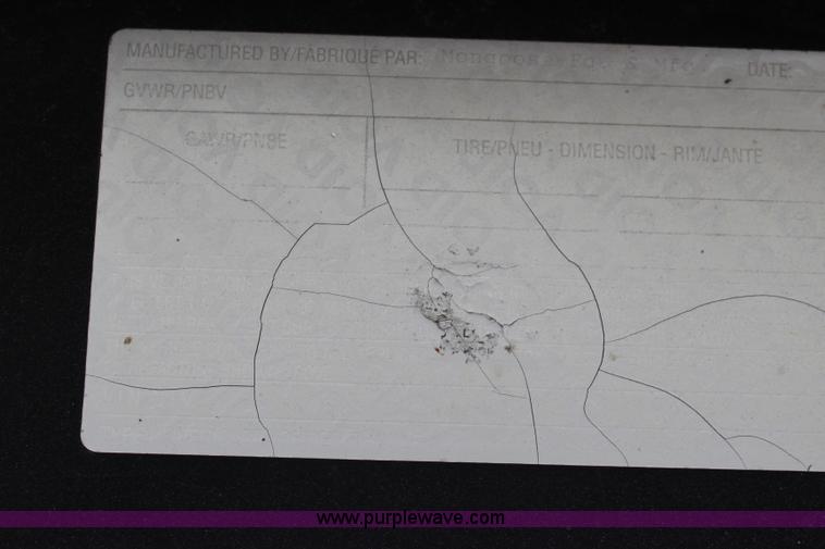 image for item L2331 2002 Mongoose equipment trailer