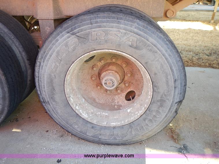 image for item L3624 1998 Hilbilt end dump trailer