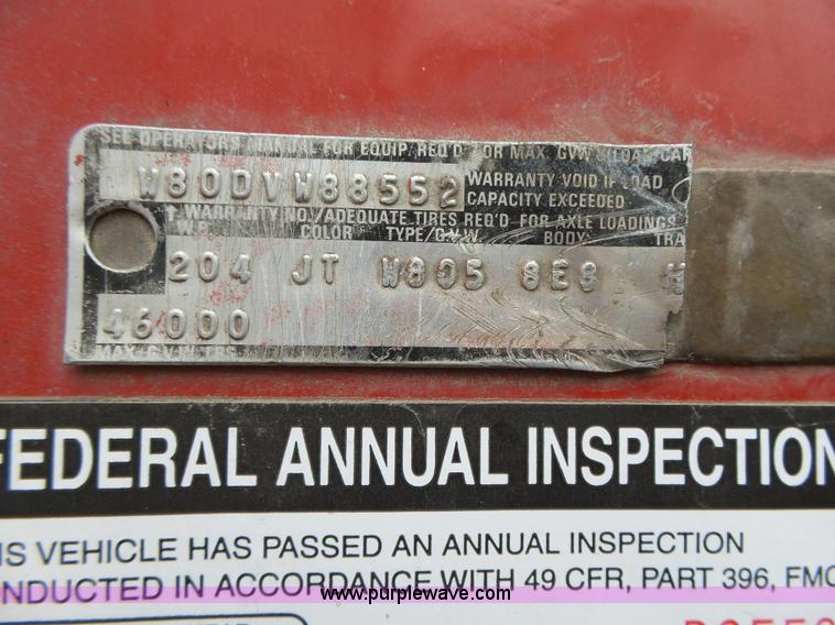 image for item L5600 1979 Ford 8000 dump truck