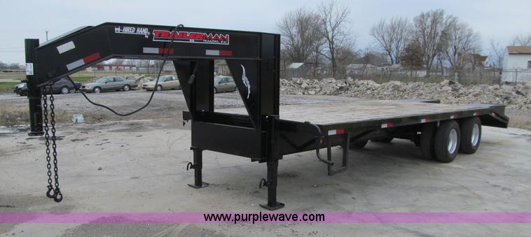 image for item L5635 2005 Trailerman equipment trailer