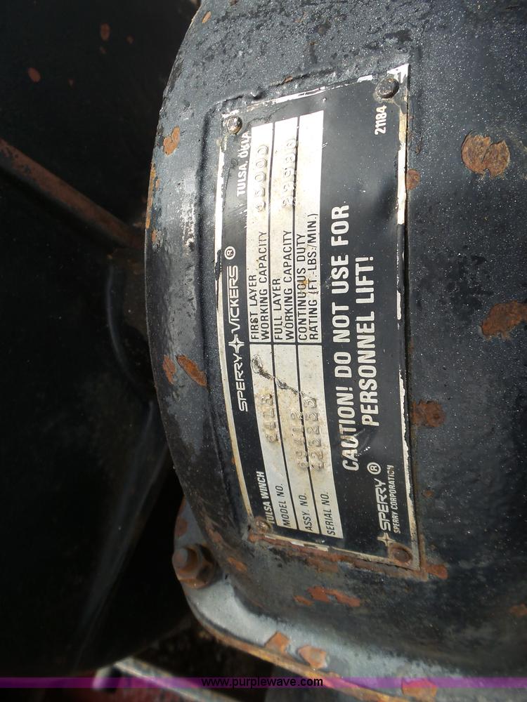 image for item L6279 1981 Ford LTS9000 flatbed truck