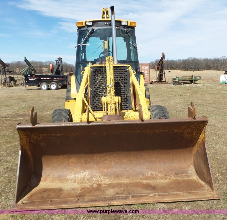 image for item L6280 1996 John Deere 310D backhoe