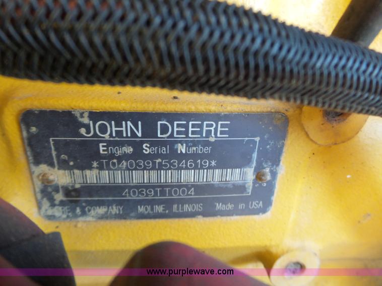 image for item L6280 1996 John Deere 310D backhoe