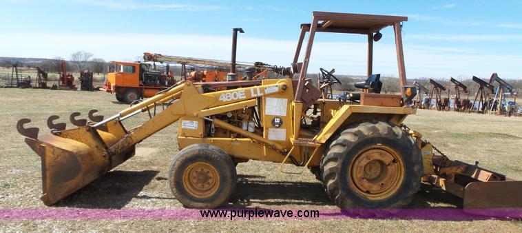 image for item L6281 1988 Case 480E landscape tractor