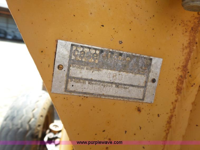 image for item L6281 1988 Case 480E landscape tractor