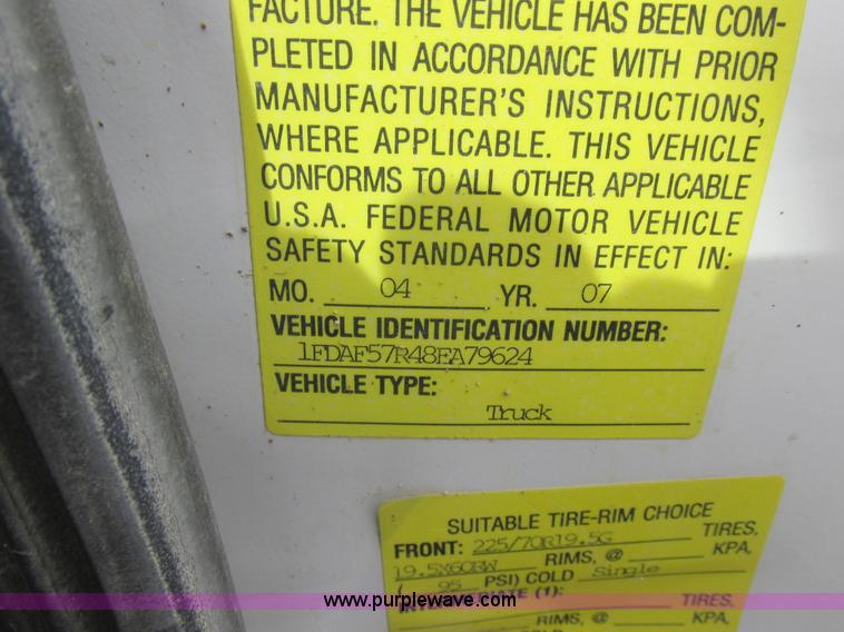 image for item L7146 2008 Ford F550 Super Duty bucket truck