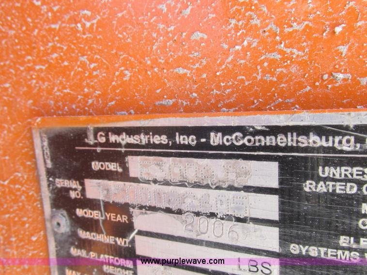 image for item L7151 2006 JLG E300AJP boom lift