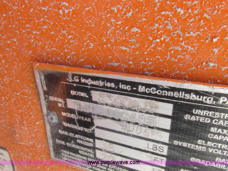 image for item L7151 2006 JLG E300AJP boom lift