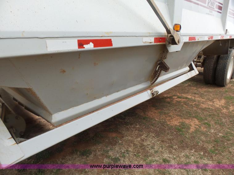image for item L7259 2005 Rway 3521TAN bottom dump trailer