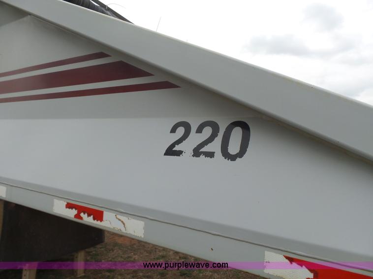 image for item L7259 2005 Rway 3521TAN bottom dump trailer