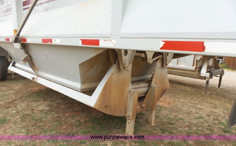 image for item L7259 2005 Rway 3521TAN bottom dump trailer