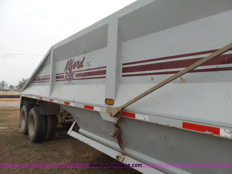 image for item L7259 2005 Rway 3521TAN bottom dump trailer