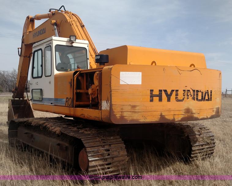 image for item L7376 1994 Hyundai Robex 290LC excavator