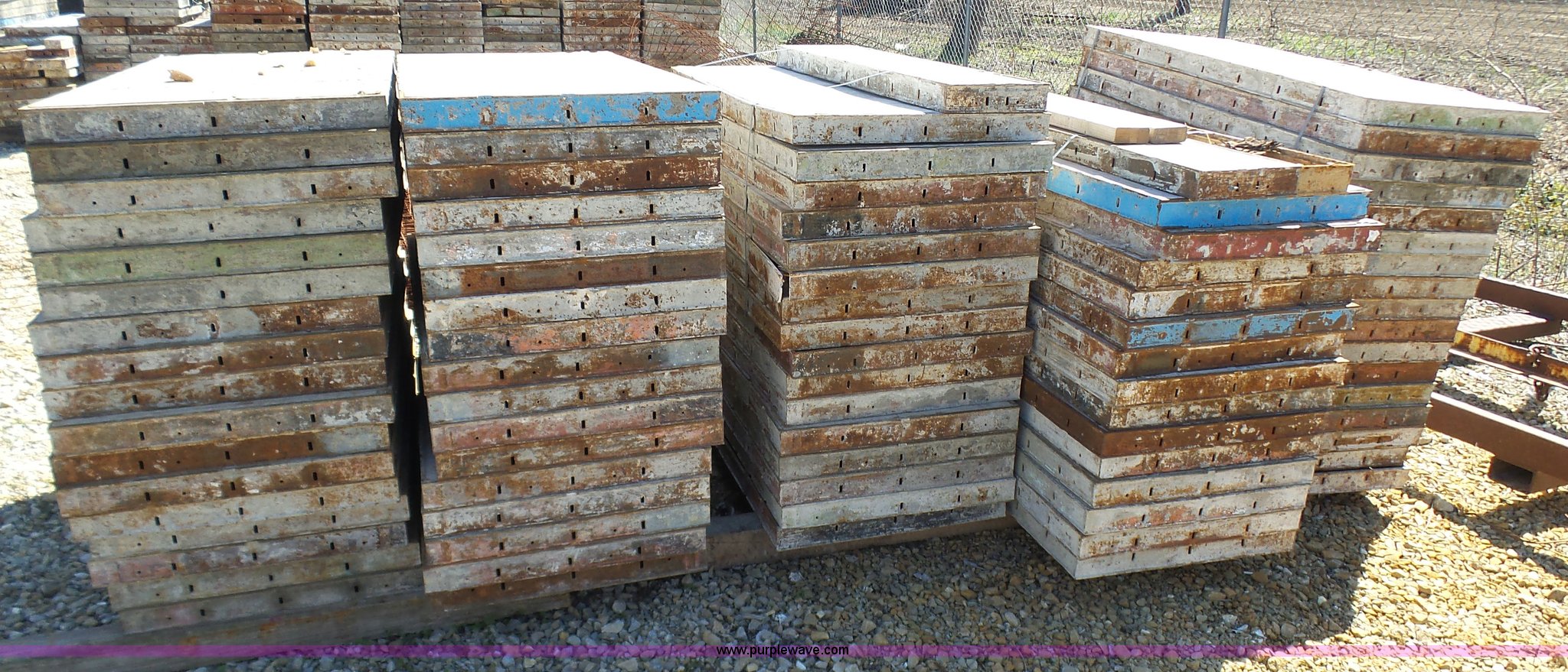 Assorted Simon concrete forms in Sedalia, MO Item K4262 sold Purple