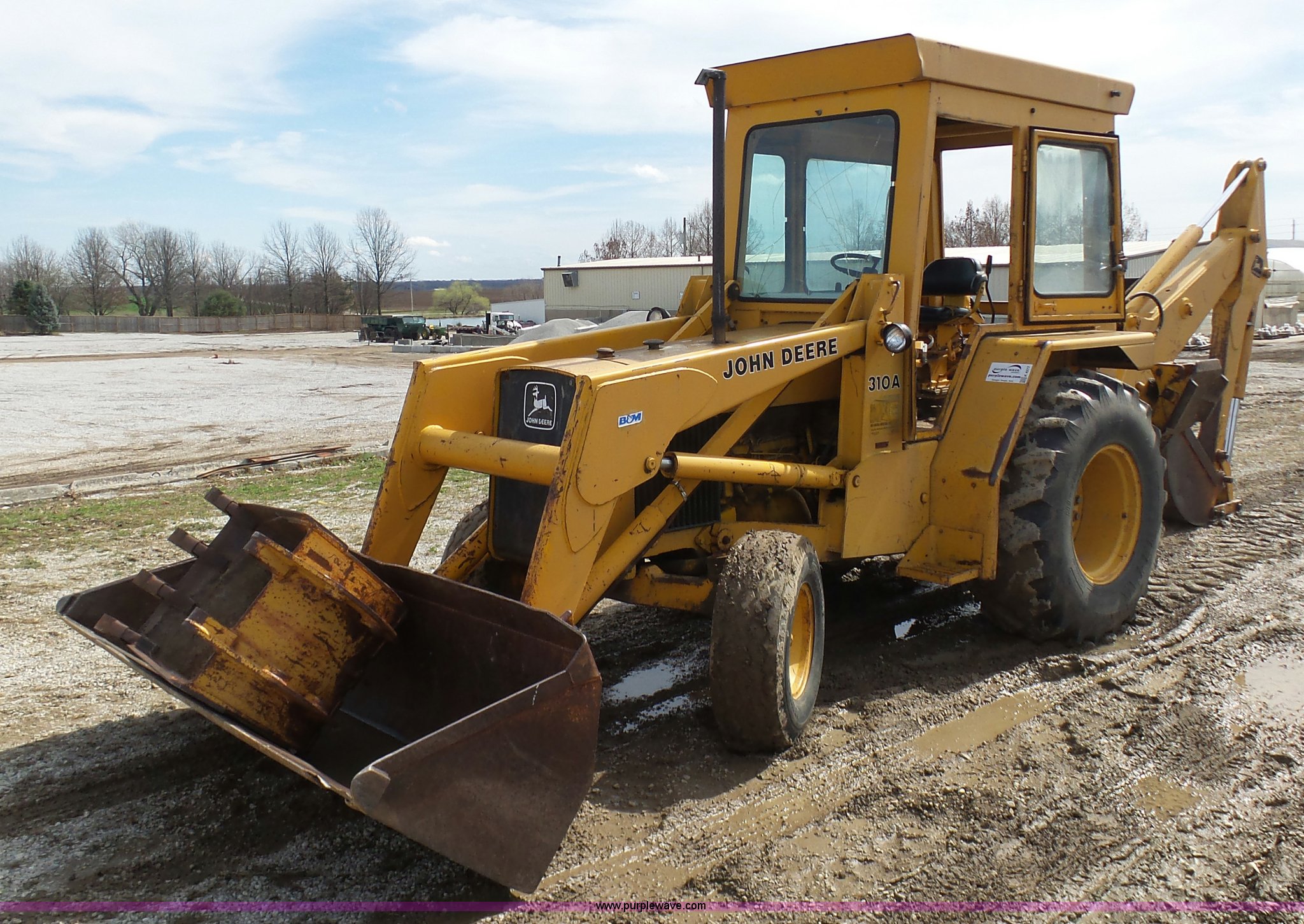 John Deere 310A backhoe in Blue Springs, MO Item K4277 sold Purple Wave