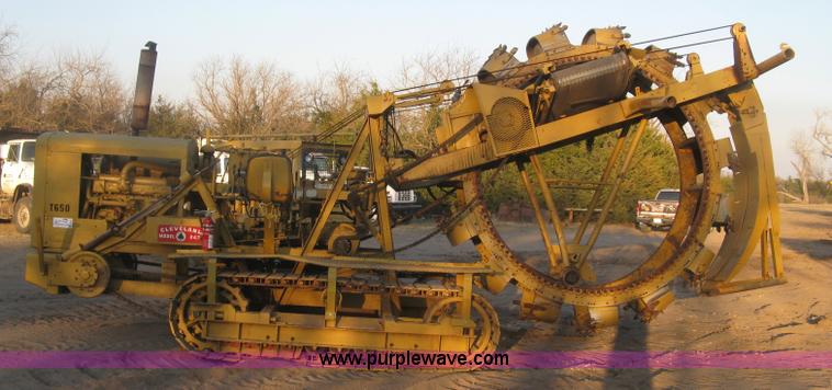 image for item J2855 1966 Cleveland 247 bucket wheel trencher