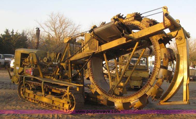 image for item J2855 1966 Cleveland 247 bucket wheel trencher