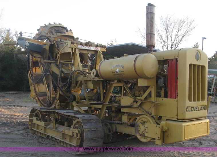 image for item J2855 1966 Cleveland 247 bucket wheel trencher