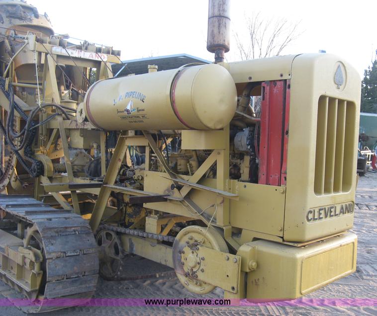 image for item J2855 1966 Cleveland 247 bucket wheel trencher