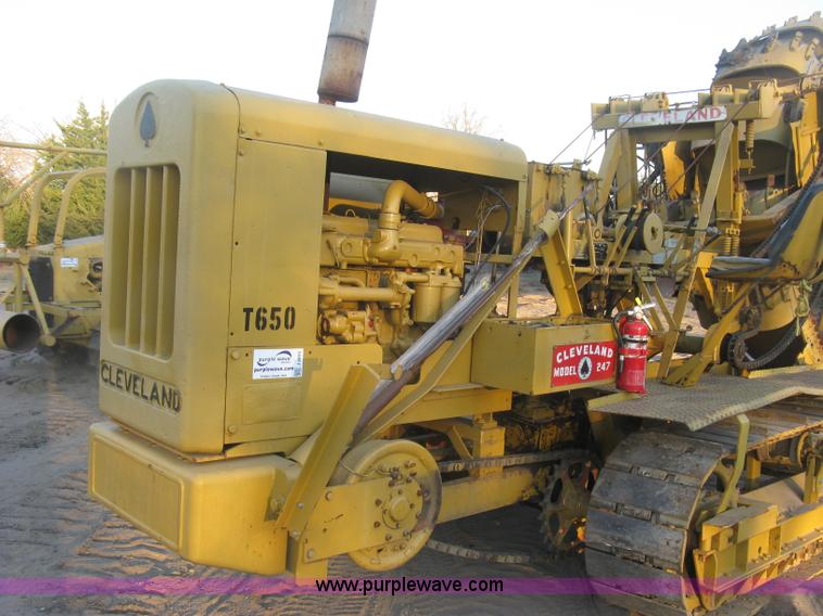 image for item J2855 1966 Cleveland 247 bucket wheel trencher