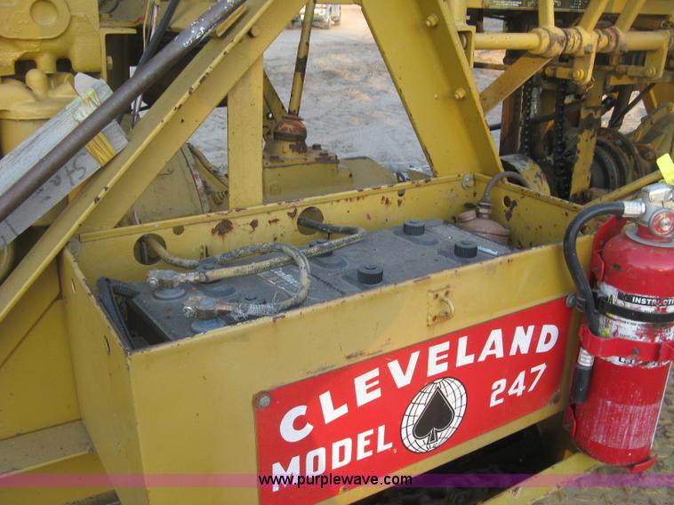 image for item J2855 1966 Cleveland 247 bucket wheel trencher