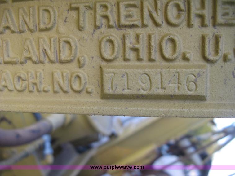 image for item J2855 1966 Cleveland 247 bucket wheel trencher