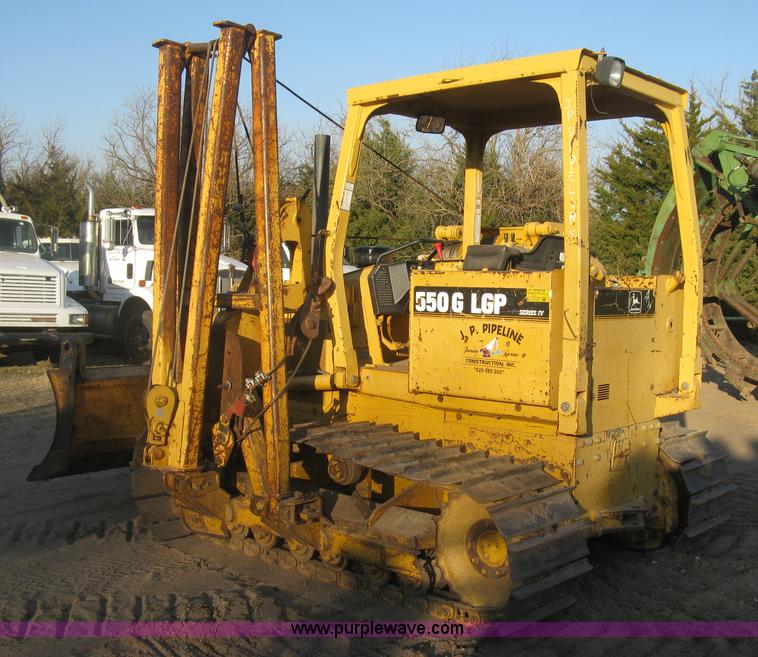 image for item J2857 1996 John Deere 550G LGP pipelayer